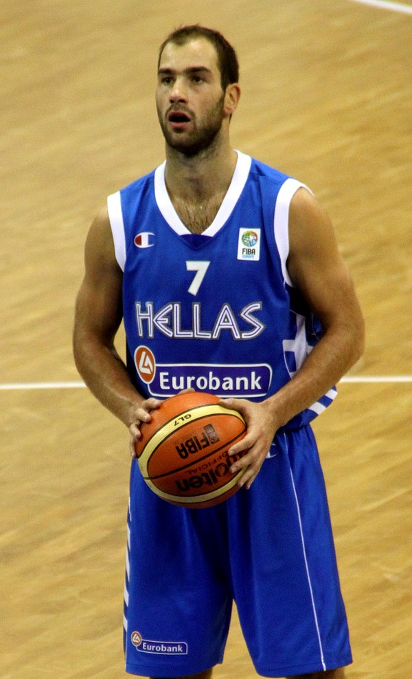 Greek basketball legend, Vassilis Spanoulis; since 2023, he is the head coach of Greece's national team