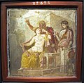 Vecchio satiro ed ermafrodito, da casa di epidio sabino a pompei, 50-79 dc ca., 27875.jpg