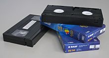 Tumpukan kaset VHS