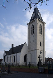 Eglise Saint-Sébastien d'Annappes rénovée en 2013 à Villeneuve-d'Ascq.