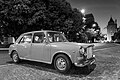 Image 396Vintage car, Praça de Londres, Lisbon, Portugal