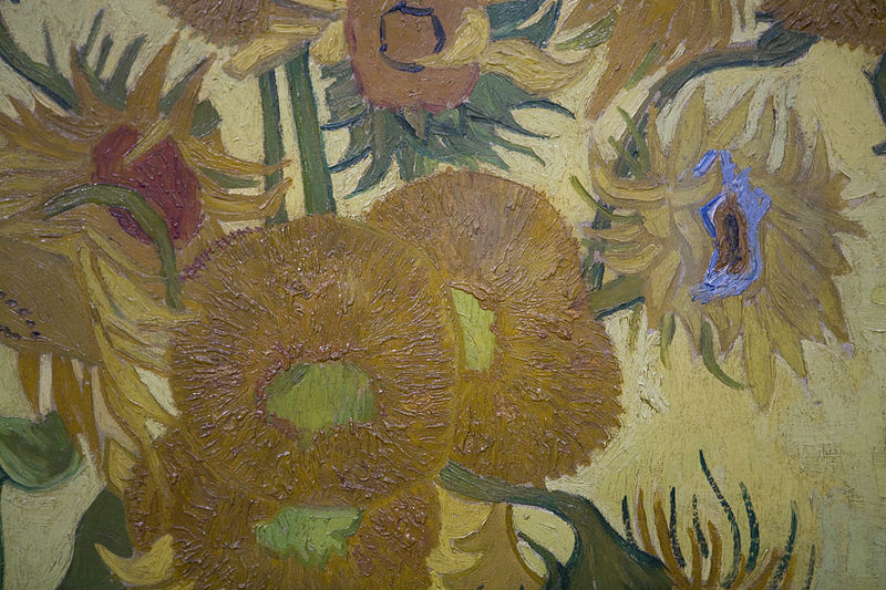 File:WLANL - arts of akki - Zonnebloemen, Vincent van Gogh, 1889, detail 2.jpg
