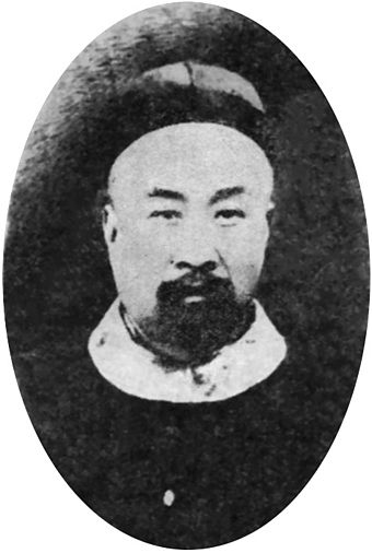 Wang Yirong, Chinese politician and scholar, was the first to recognize the oracle bone inscriptions as ancient writing.