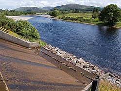 Weir from the Caledonian Canal - geograph.org.uk - 488466.jpg