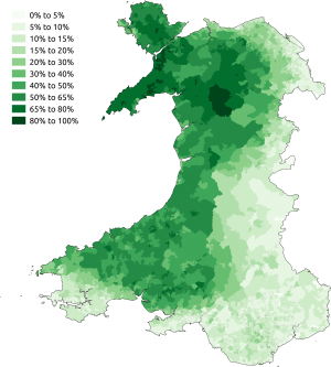 Vorbitorii de galeză la recensământul din 2011.png