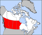Western Provinces regional division Westernprovinces.png