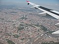 Deutsch: Wien von einem Flieger aus Română: Viena văzută din avion