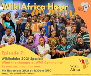 WikiAfrica Hour Episode 7 social media post.png