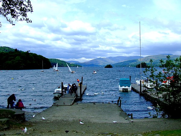 View of Windermere from Bowness-on-Windermere