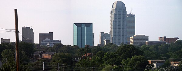 Image: Winston salem panorama