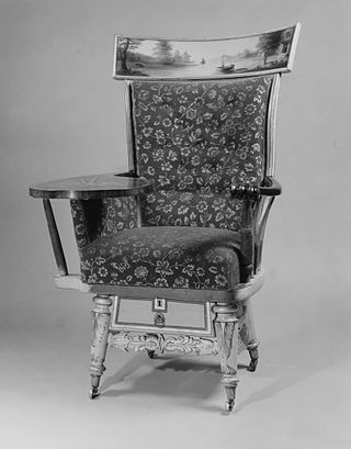 <span class="mw-page-title-main">Writing armchair</span>