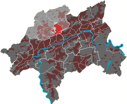 So kommt man zu Uellendahl-West mit den Öffentlichen - Mehr zum Ort Hier