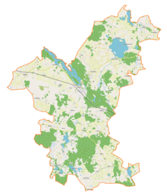 Mapa lokalizacyjna gminy Wydminy