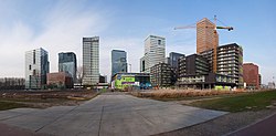 The Zuidas, the city's main business district