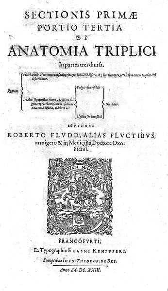 File:"Amphitheatrum anatomicum", Fludd, 1623 Wellcome L0002205.jpg