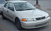 1996–1997 Mazda Protegé sedan (Canada)