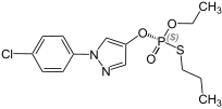 Strukturformel von (S)-Pyraclofos