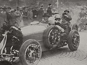 Čeněk eta Eliška Junková, Targa Florio v Praze, 1928