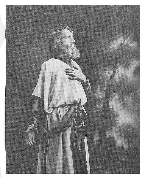 Konstantin Konstantinovich as Joseph of Arimathea in his own play Tsar of Judea, 1914