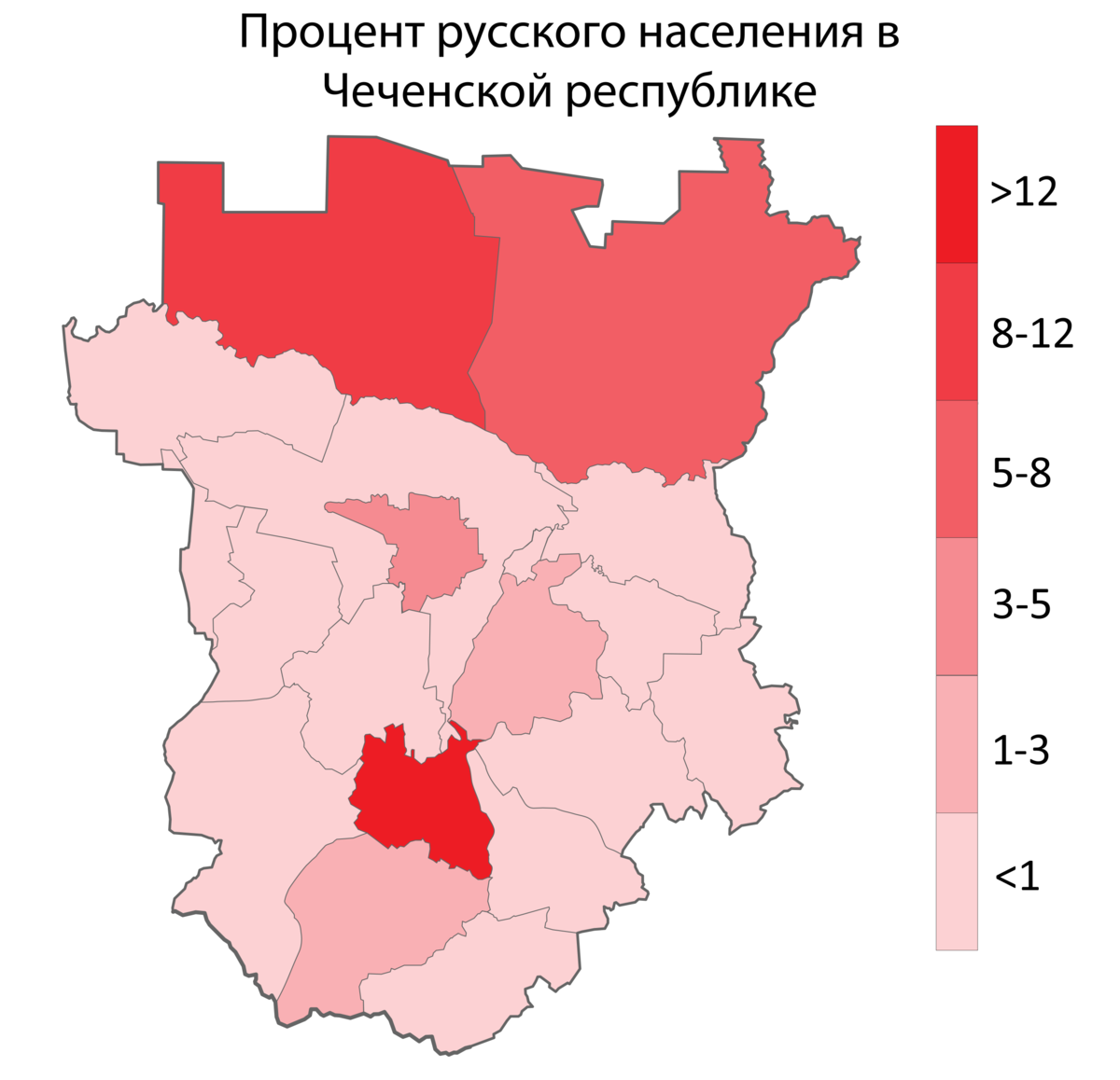 Чеченская область население