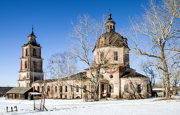 324. Свято-духовская церковь в Ильинское, Фалёнский район Автор — Ele-chudinovsk