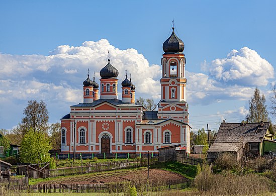 73. Церковь Троицы, Ямская Слобода, Крестецкий район, Новгородская область Автор — Кирилл Ломакин