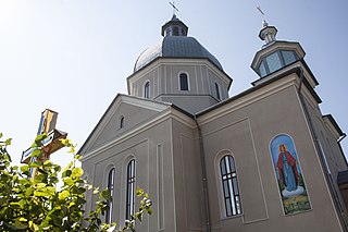 <span class="mw-page-title-main">Saints Cosmas and Damian church, Shmankivtsi (Orthodox Church of Ukraine)</span> Church in Ternopil Oblast, Ukraine