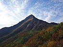 八合目・長官山から見た利尻山