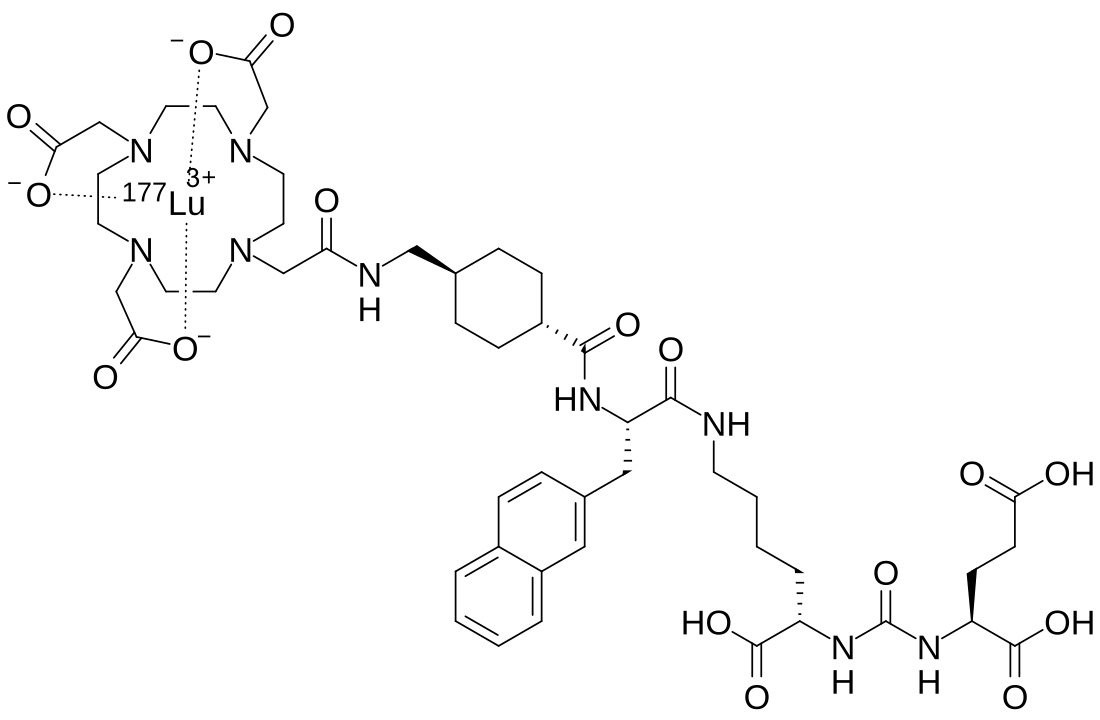 Lutetium (177Lu) vipivotide tetraxetan