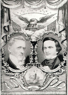 A campaign poster for Buchanan and Breckinridge