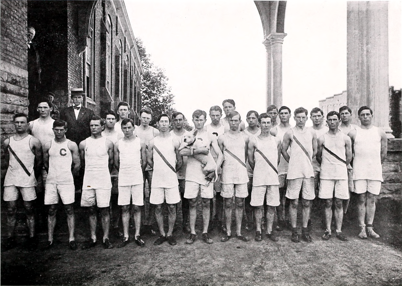 File:1910 Clemson Tigers track team (Taps 1911).png