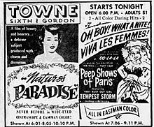 1963 - Towne Adult Ad - 7 қаңтар MC - Аллентаун PA.jpg