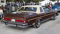 1978 Buick Electra Limited Landau Coupe, rear right (Hershey 2019).jpg