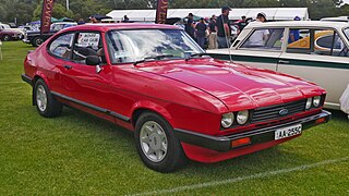 <span class="mw-page-title-main">Ford Capri</span> Fastback coupé manufactured by Ford Motor Company