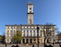 Фасад львівської ратуші