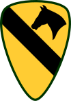 Schulterabzeichen 1. US-Kavalleriedivision