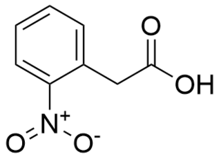 <span class="mw-page-title-main">(2-Nitrophenyl)acetic acid</span> Chemical compound