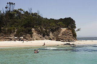 Jervis Bay bay in New South Wales, Australia