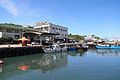 Taitung County Taitung City FùGāng fishing port Starting point for boat trips to Lǜ Dǎo (Green Island) Landkreis Taitung Taitung Stadt FùGāng Fischereihafen Ausgangspunkt für Schiffsreisen nach Lǜ Dǎo (Grüne Insel)