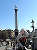 L'horloge de "compte à rebours" des jeux, Trafalgar Square, Londres.