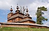 2017 Bodružal, cerkiew św. Mikołaja, widok ze strony południowej.jpg