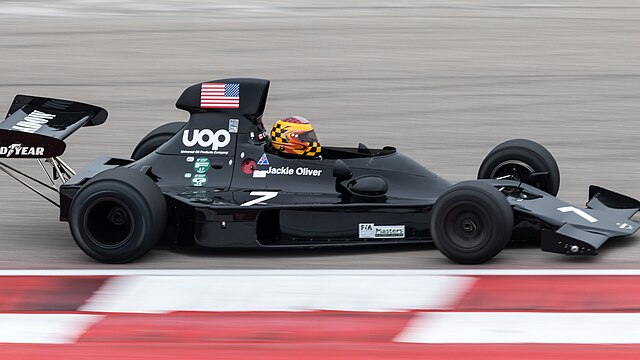 The DN1 at the 2017 FIA Masters Historic Formula One Championship at the Circuit of the Americas