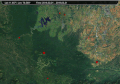 Bandipr Forest Fire satellite image taken by NASA's VIIRS sensor