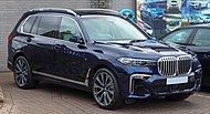 BMW X7 Main article: BMW X7