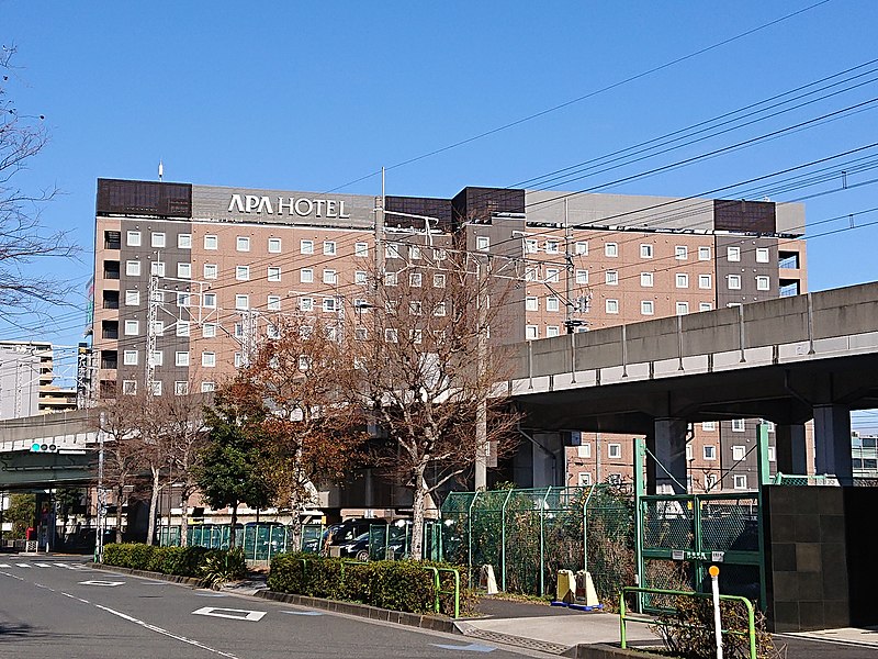 File:APA Hotel Tokyo Shiomi-Ekimae, at Shiomi, Koto, Tokyo (2020-01-01) 01.jpg