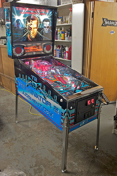 Terminator 2: Judgment Day, 1991 pinball machine designed by Steve Ritchie