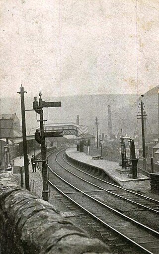 <span class="mw-page-title-main">Abertillery railway station</span> Disused railway station in Abertillery, Gwent