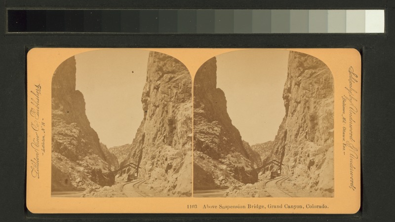 File:Above suspension bridge, Grand Canyon, Colorado (NYPL b11707558-G90F003 021F).tiff