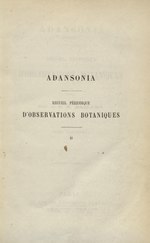 Миниатюра для Файл:Adansonia;recueil d'observations botaniques -redige par le Dr. H. Baillon. (IA mobot31753003018451).pdf