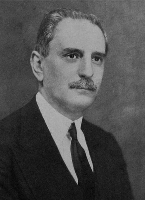 Adrián Beccar Varela presided from 1927 to his death in 1929